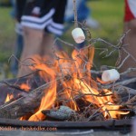 Roasting marshmallows