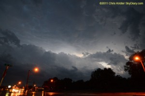 Aftermath of storm in Kingfisher, Oklahoma, May 23, 2011