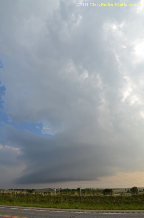 Short-lived Nebraska storm