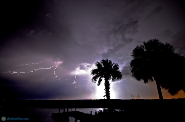 Florida lightning 15 August 2012