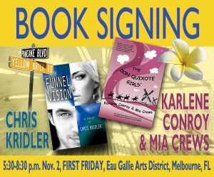 Book signing Nov. 2