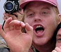 Philip Seymour Hoffman as Dusty in "Twister."