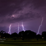 Lightning over Rockledge Country Club. Photo by Chris Kridler, ChrisKridler.com, SkyDiary.com