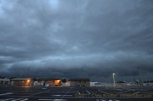 Severe storm approaches Rockledge June 18, 2011