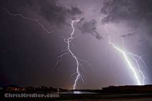 LIghtning strike August 1, 2011