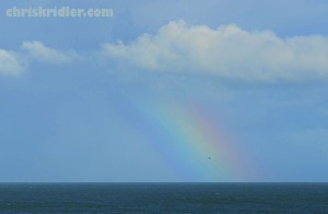 Atlantic Ocean rainbow