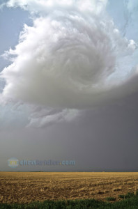 Swirling updraft