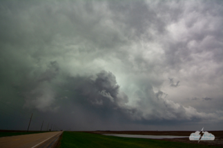 Storm structure near Cresbard, South Dakota.