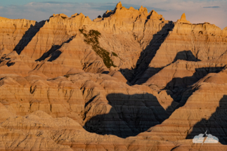 Badlands National Park in South Dakota.