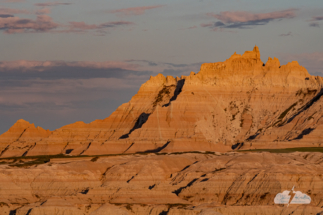 Badlands National Park in South Dakota.