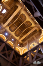 Rafters in The Chapel in the Hills.