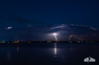 More lightning under the stars.