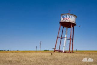 The Britten Leaning Tower in Groom.