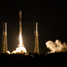 Launch of a SpaceX Falcon 9 on Jan. 9, 2023, from Cape Canaveral Space Force Station.