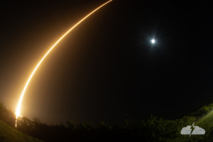 Launch of a SpaceX Falcon 9 on Jan. 9, 2023, from Cape Canaveral Space Force Station.