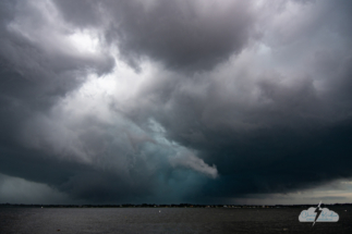 The broad rotation showed it was trying to form a tornado, but I didn&amp;#039;t see one.