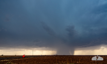 An outflow boundary was approaching this storm.