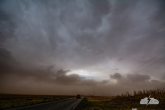 We weren&#039;t sure what the outflow would do to the storm. Alethea, Jason and I discussed it and started repositioning - unfortunately, away from it.