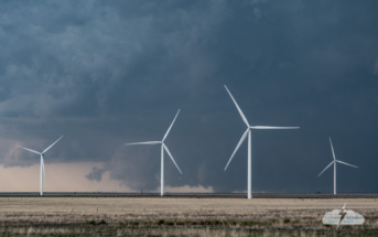 We arrived late to the storms, north of Broadview, New Mexico.