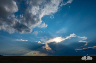 Oh, yeah - storms fired in eastern New Mexico, and the chase was on.