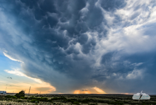 The first storms featured lovely mammatus.