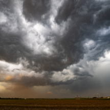 Texture in the clouds.