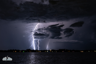 More cloud-to-ground lightning.