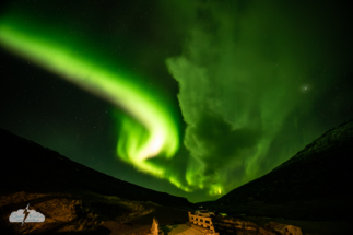 Aurora in the wee hours of November 16, 2025, at Wilderness Center in Iceland. Aurora in the wee hours of November 16, 2025, at Wilderness Center in Iceland.