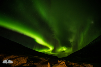 Aurora in the wee hours of November 16, 2025, at Wilderness Center in Iceland. Aurora in the wee hours of November 16, 2025, at Wilderness Center in Iceland.