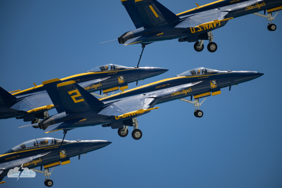 The U.S. Navy Blue Angels