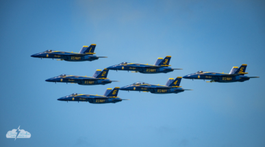 The U.S. Navy Blue Angels