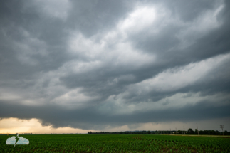 We moved north to pursue other storms and stopped at Morley.