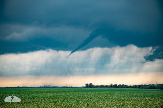 Mostly the funnel stayed fragmented even as there was circulation on the ground.