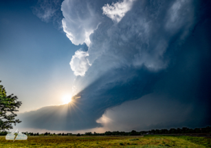 We were simply too late. But at least the storm was pretty.