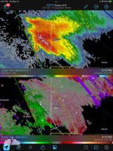 A look at the radar at 5:15 p.m. local time.
