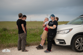 Alethea and friends await developments.