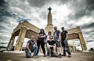 Jason Persoff shot another &amp;quot;album cover&amp;quot; with the old gas station in the background.