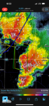 We repositioned to catch a storm farther south.