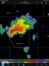 And now the chase begins in the Texas Panhandle, near Matador.