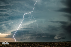 BAM! I caught this without a lightning trigger - just a little luck, given the frequency of the bolts.