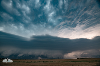 This storm was a dirt hugger.