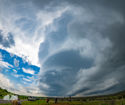 A multi-image shot shows more of the storm's updraft.