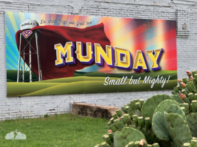 We headed toward San Angelo and stopped in Munday on the way.