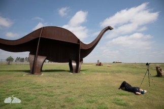 We started the chase May 28, 2025, with a stop at the Cimarron Heritage Center in Boise City, Oklahoma. Alethea shot a time-lapse.