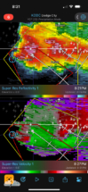 A look at the radar.