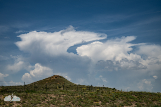 The storms lured us north ...