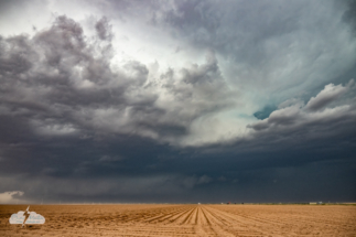 We got some distance on the storm.