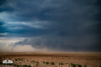 One last look at the dust monster - and any tornado that it might have hidden.