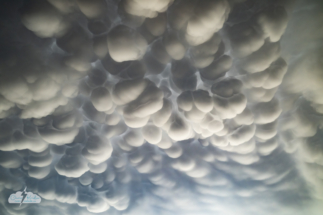 The clouds were absolutely dreamy.