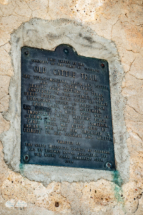 Old Cattle Trail monument north of Kit Carson, Colorado.
